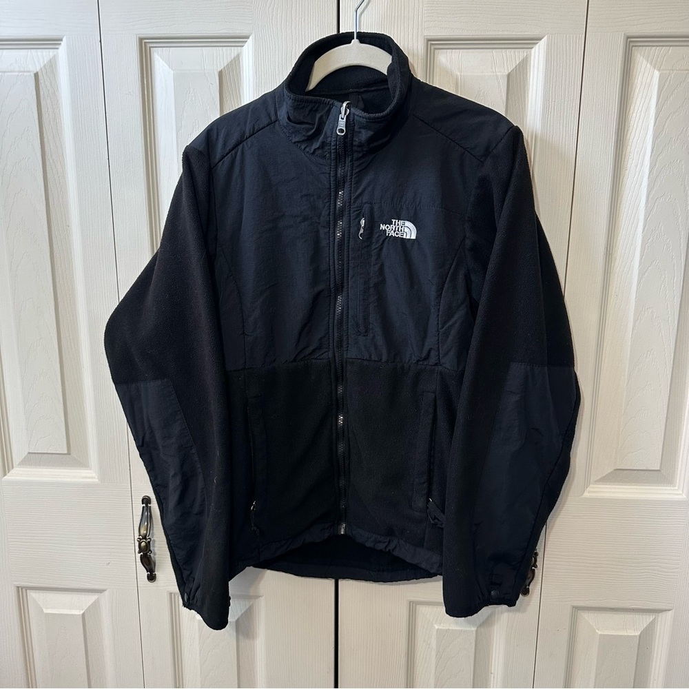 The North Face Polartec Fleece Denali Jacket Black Womens Size Large